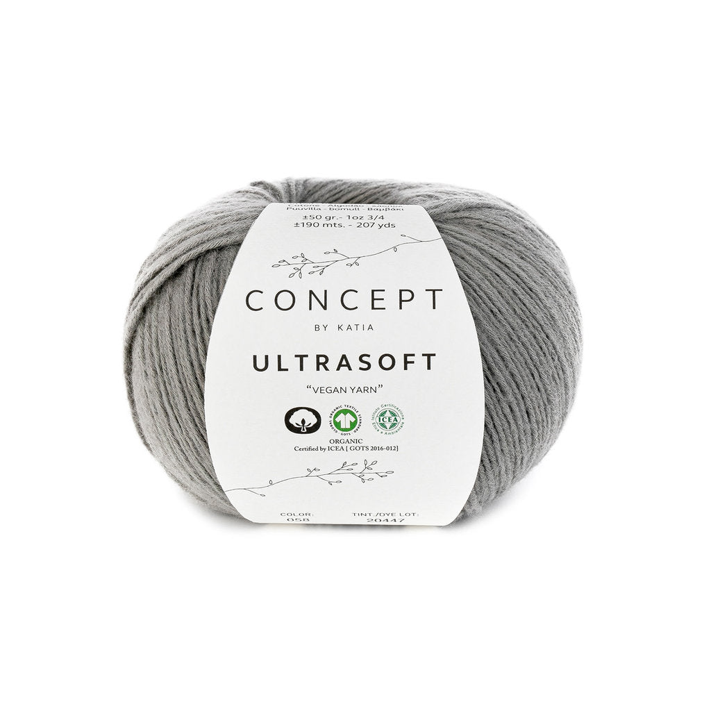 Concept Ultrasoft - Organic Cotton - Sport - 50g - 4 Colorways
