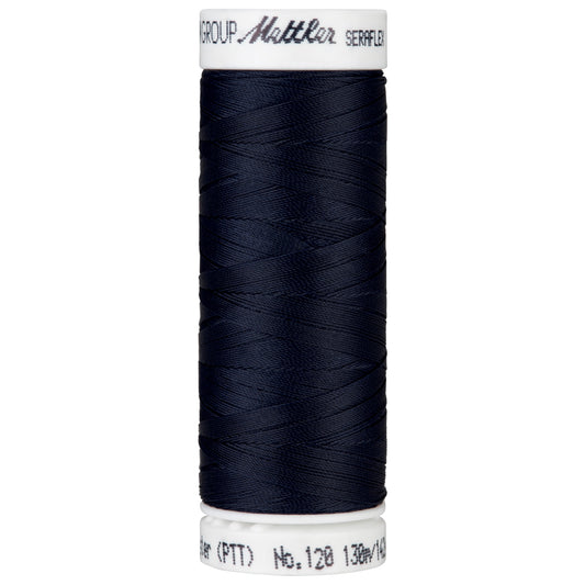 Seraflex - Mettler - Stretch Thread - For Stretchy Seams - 130 Meters - Darkest Blue