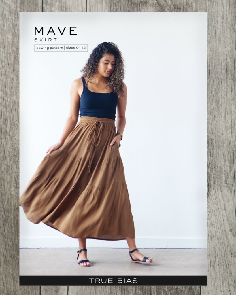 Mave Skirt - 0 - 18 - By True Bias Patterns