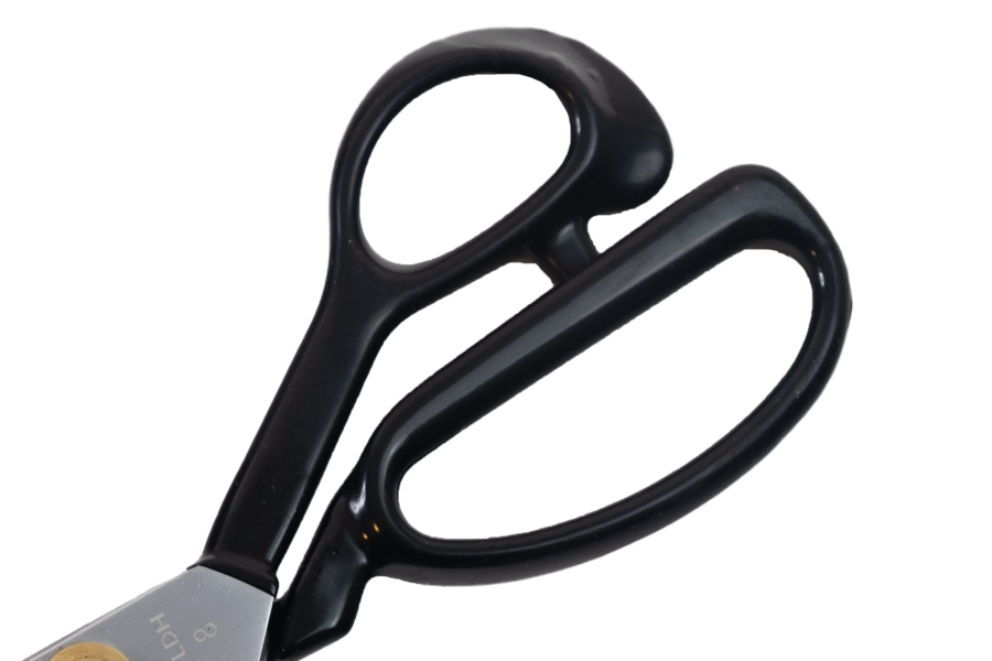 LDH Traditional Carbon Steel Fabric Shears - 9" Scissors