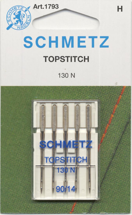 Schmetz #1793 Topstitch Needle Carded - 90/14 - 5 count