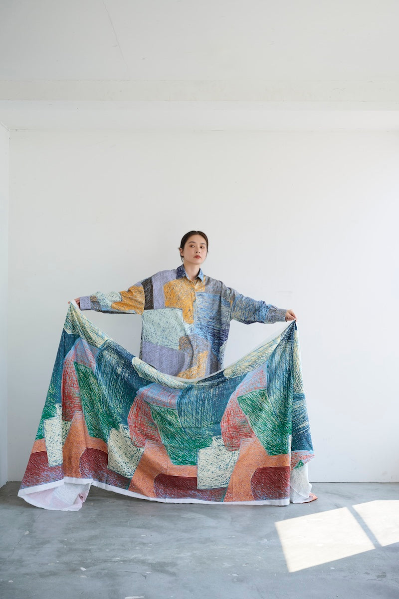 Keshiki - Station City - 1A - Cotton Viyella Twill Fabric