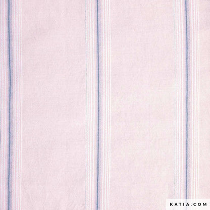 Yarn Dyed Cotton - Ice Cream Stripes - Pink