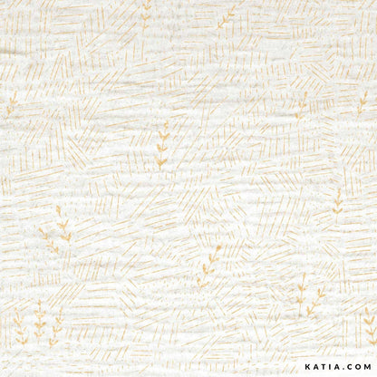 Wheat field - Gold - Mousseline
