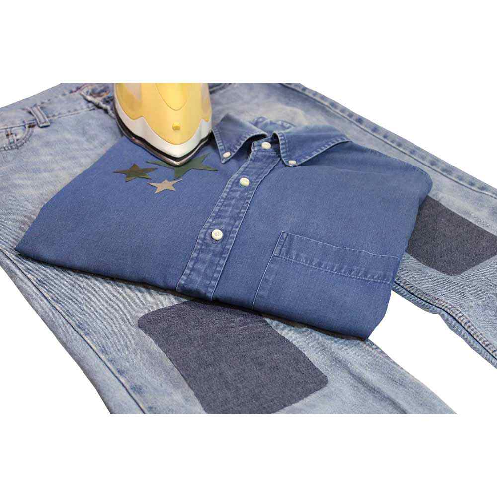 UNIQUE SEWING Brushed Denim Patch - 10 x 15cm (4″ x 6″) - 2pcs