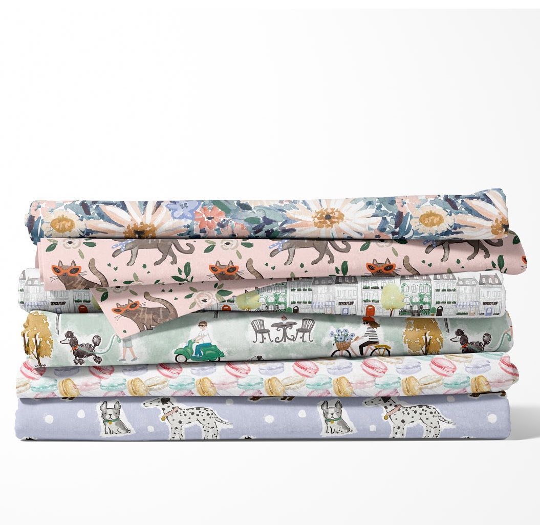 Fbri 4 Riverside Macarons - Ma Belle - Cotton Fabric – Riverside Fabrics