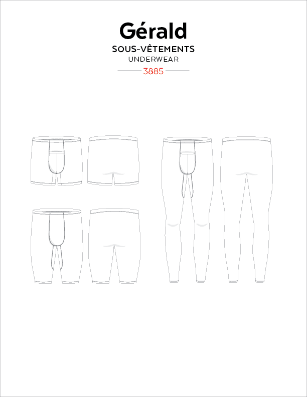 Jalie - 3885 - Gerald Underwear