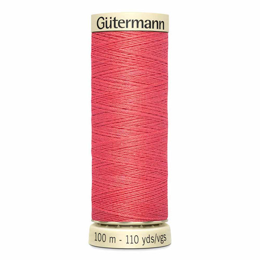 Gütermann Sew-All Thread 100m - Coral Red Col. 378
