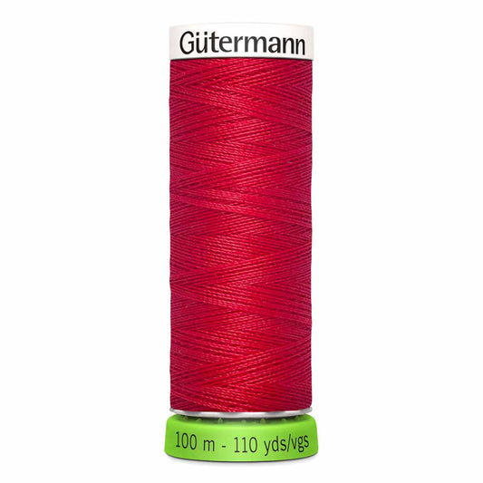 Gütermann rPet (100% Recycled) Sew-All Thread 100m - Col. 156 - Scarlet