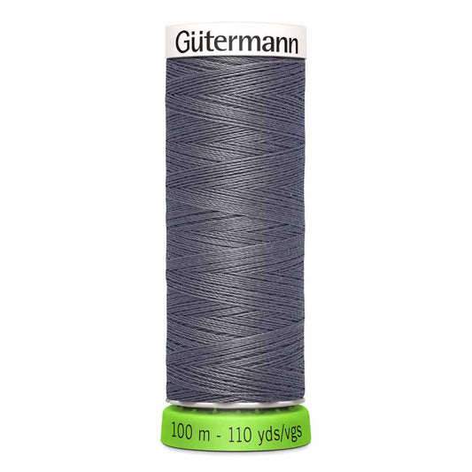 Gütermann rPet (100% Recycled) Sew-All Thread 100m - Col. 701 - Rail Grey