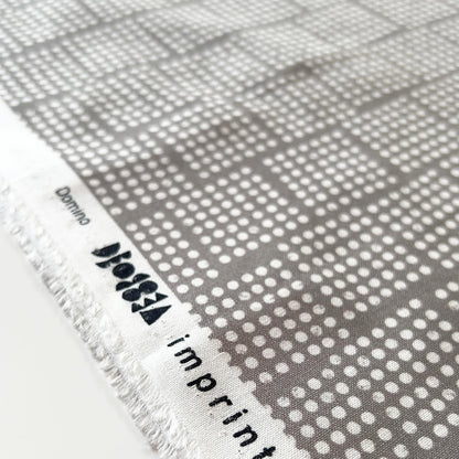 Domino - Grey - Imprint - GOTS Organic Cotton