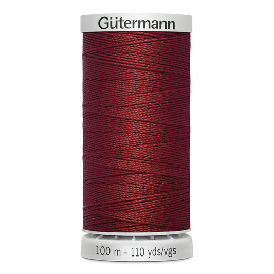 Gütermann Extra Strong Thread 100m - Deep Red Col. 221
