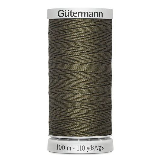 Gütermann Extra Strong Thread 100m - Dark Khaki  Col. 676