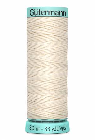 Gütermann Heavy Weight Silk Thread 30m - Almost White