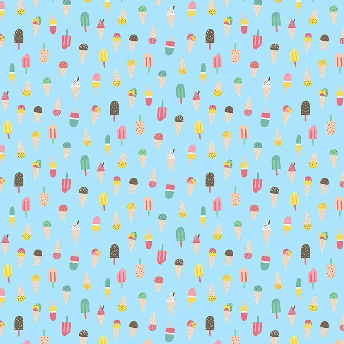 Scoop There It Is - Pineapple Crush - Cotton Fabric
