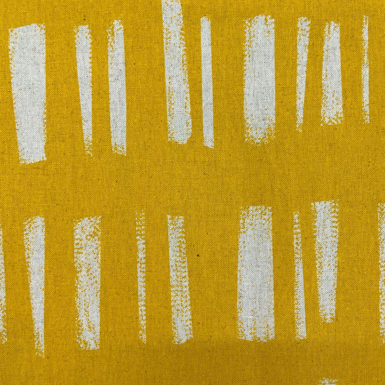 Linen Cotton Canvas - Etoffe Imprevue - Coonley Tulip - Yellow
