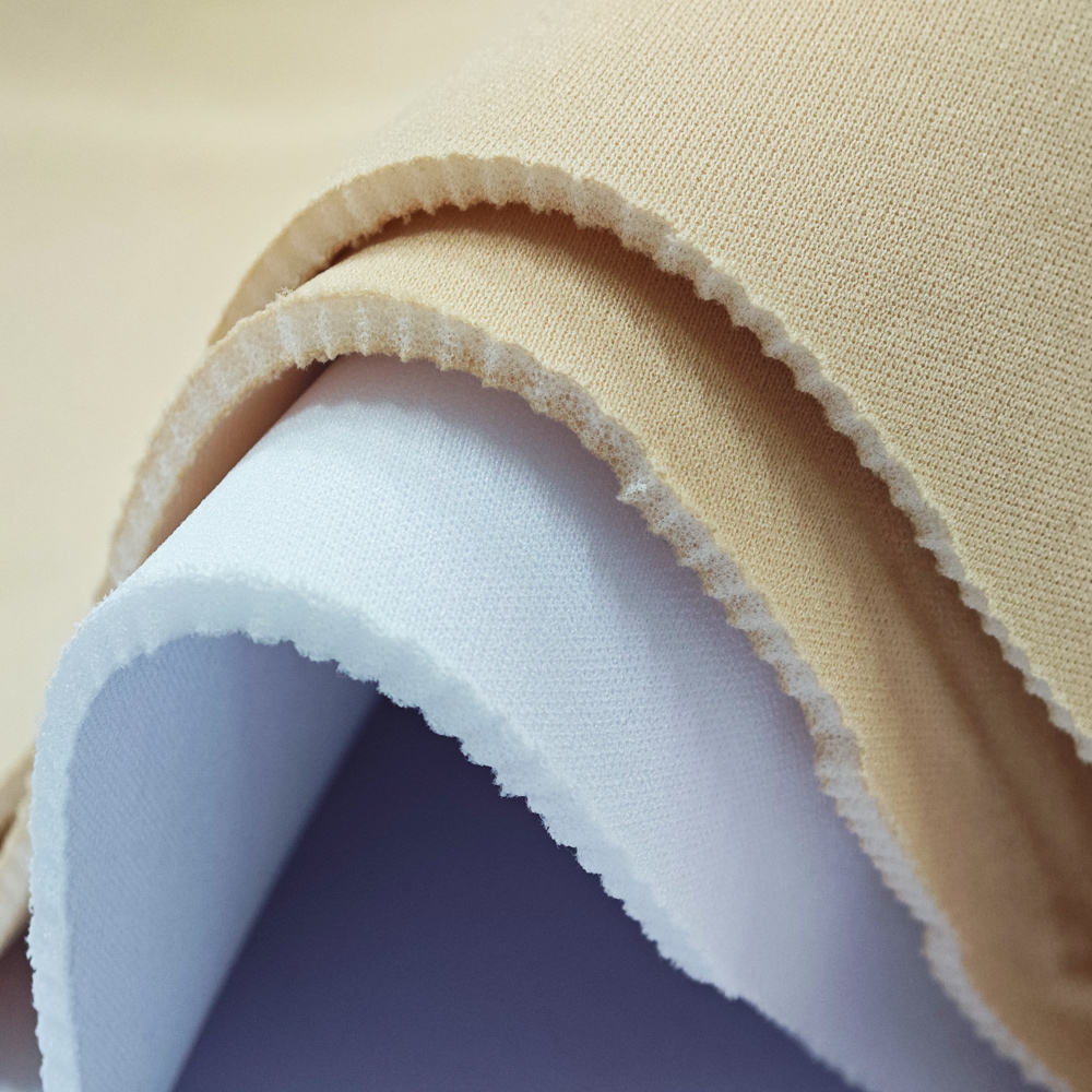 14" Remnant - Double Sided Laminated Bra Foam - Beige