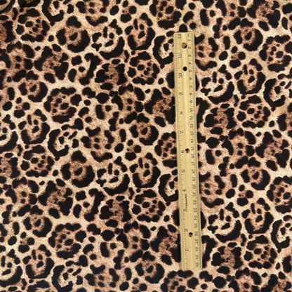 Modal Jersey Knit - Leopard Print