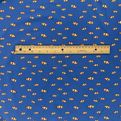 Cotton Jersey Knit - Clown Fish