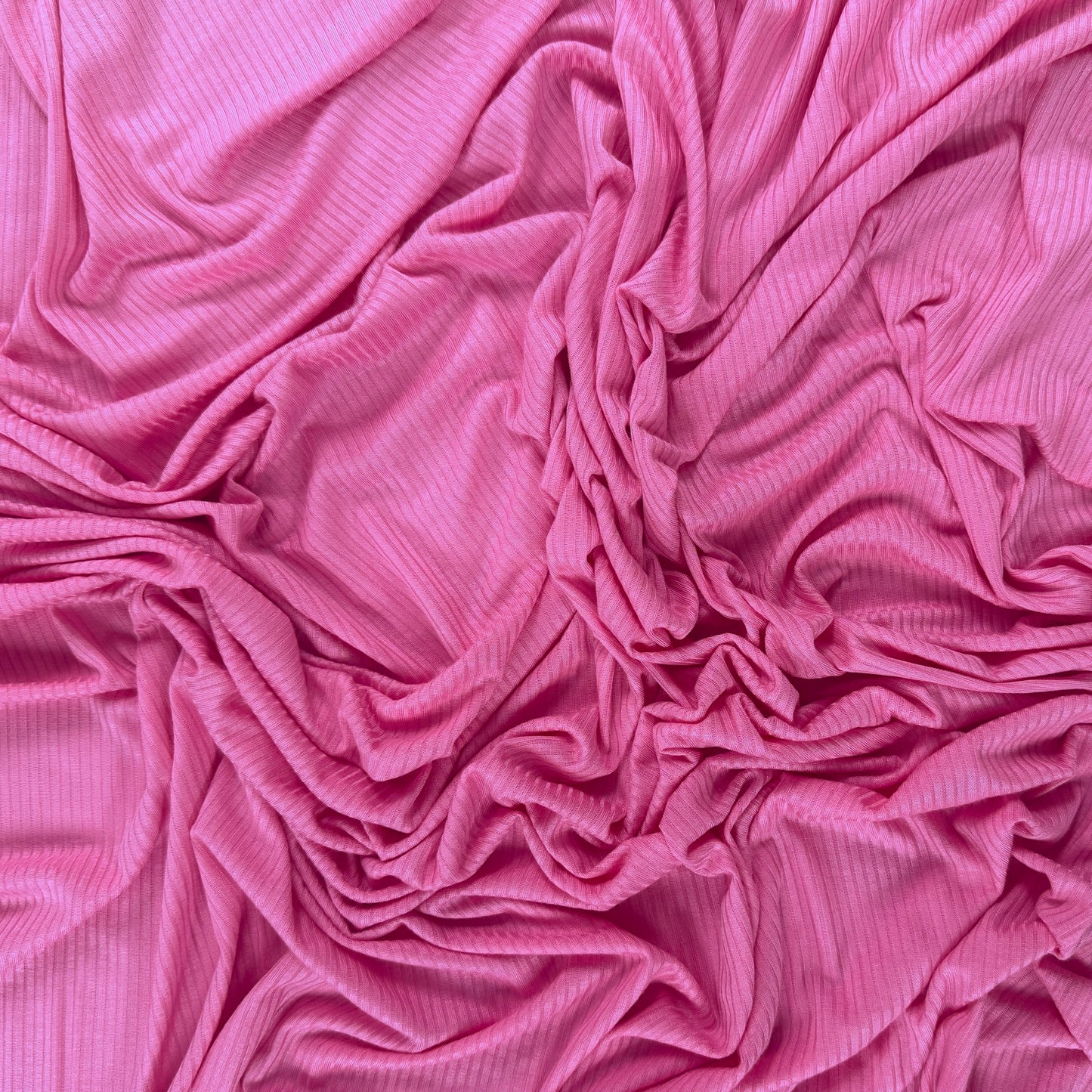 Modal Rib Knit - Pink
