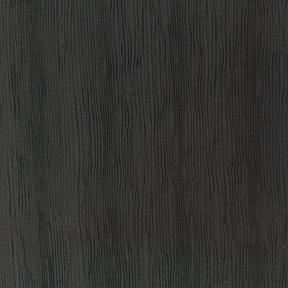 Cotton/Viscose Plisse Crepe - Black - Film Studio Deadstock