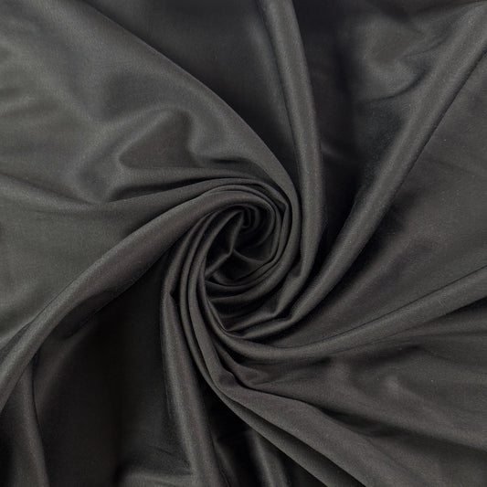 Lyocell Stretch Sateen - Black