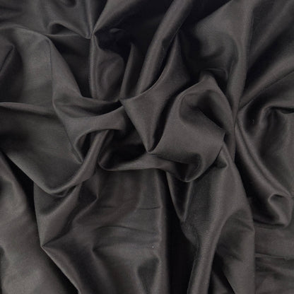 Lyocell Stretch Sateen - Black