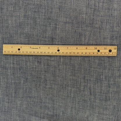 Yarn Dyed Cotton Denim Twill  - Blue  - Film Studio Deadstock