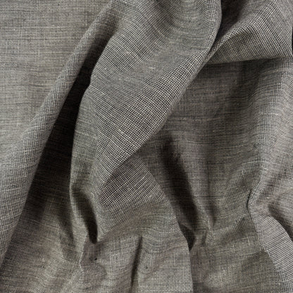 Yarn Dyed Cotton - Black & Ivory - Film Studio Deadstock