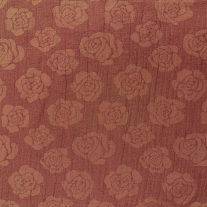 Linen Cotton Jacquard - Rust