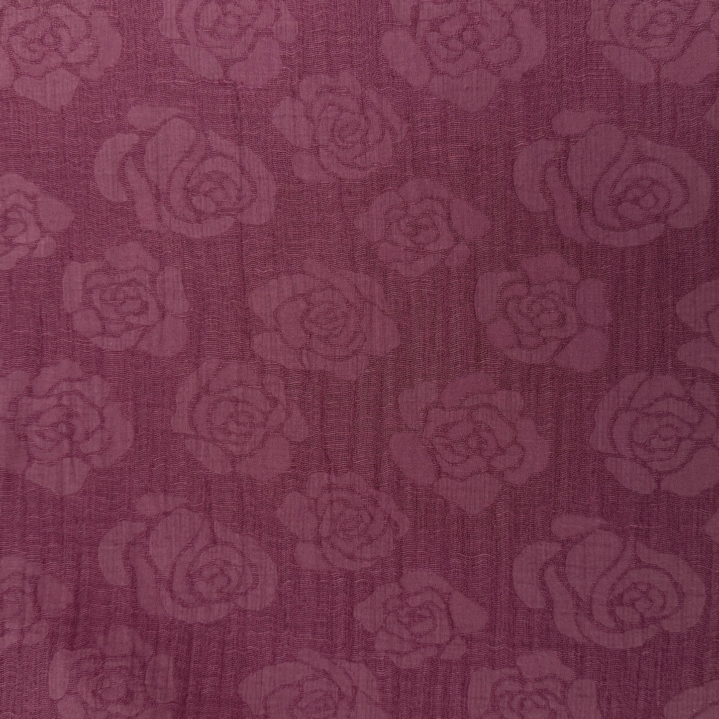 Linen Cotton Jacquard - Dark Pink