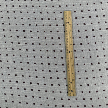 Linen Cotton Double Gauze - Burgundy