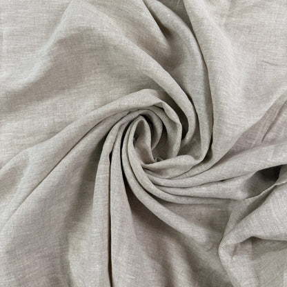 Stone Washed Linen - Natural