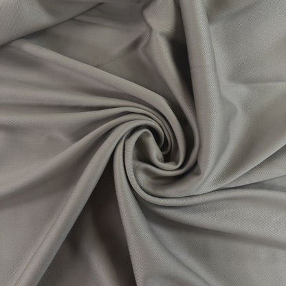 Wool Rayon Twill -  Warm Grey - Film Studio Deadstock