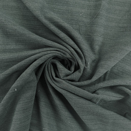 Wool Herringbone Twill - Smokey Olive - Film Studio Deadstock