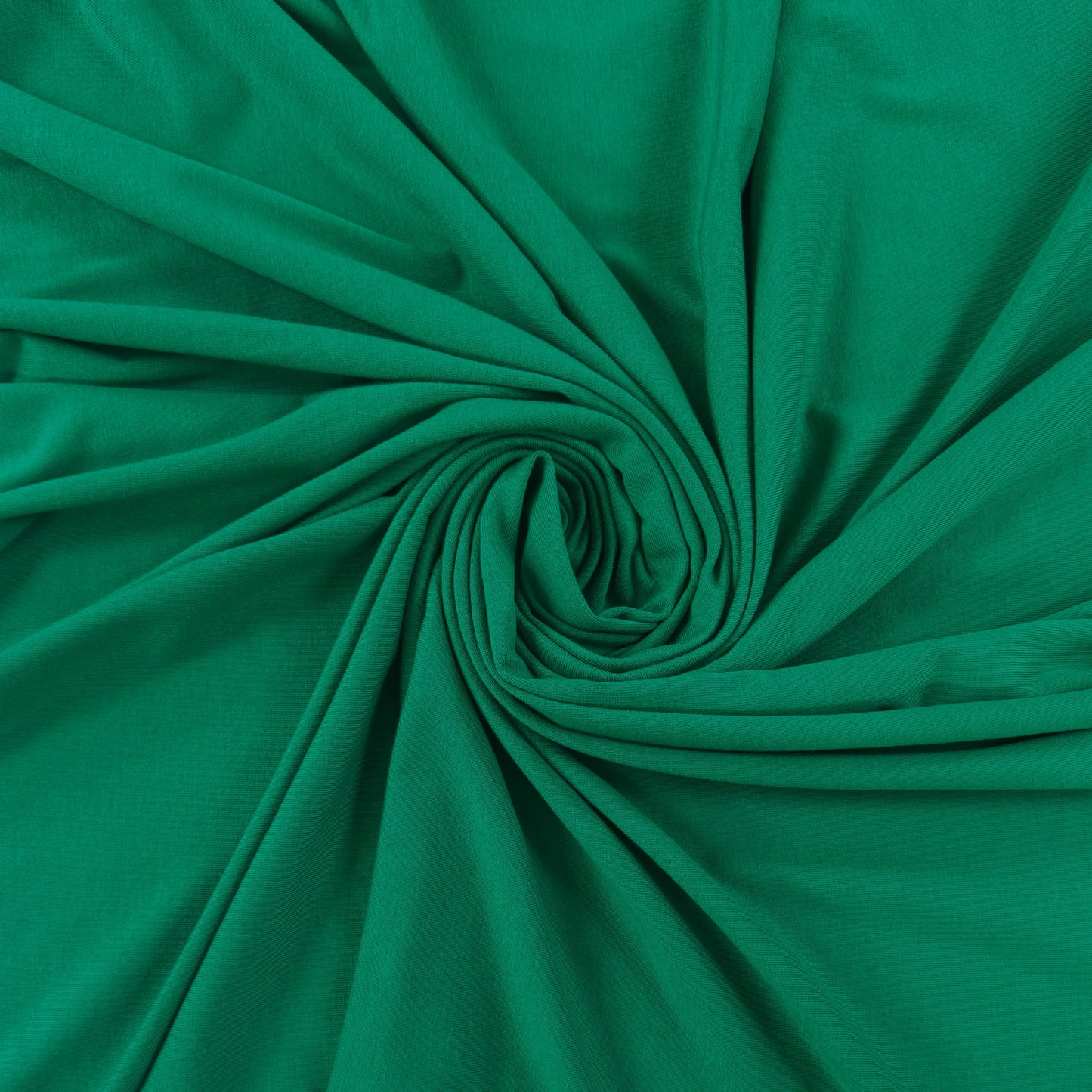 Bamboo Cotton Jersey - Holly Green