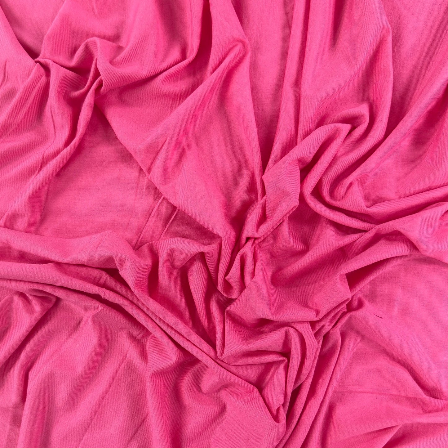Bamboo Cotton Jersey - Fandango Pink