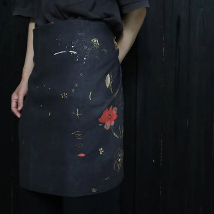 nani IRO - Hana no toki niwa - 1D - Linen Sheeting