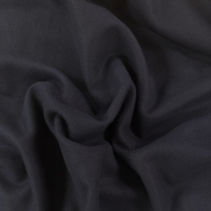 Wool Melton - Darkest Navy - Film Studio Deadstock