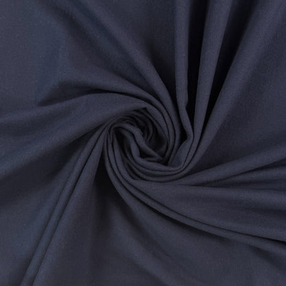 Organic Cotton Brushed Twill - Navy - Film Studio Deadstock