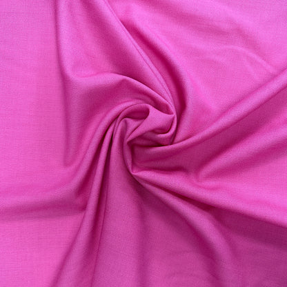 Pink Wool Crepe - Deadstock