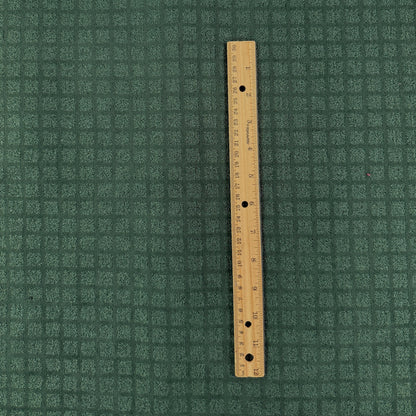 Polyester Velvet Upholstery Fabric  - Green - Film Studio Deadstock