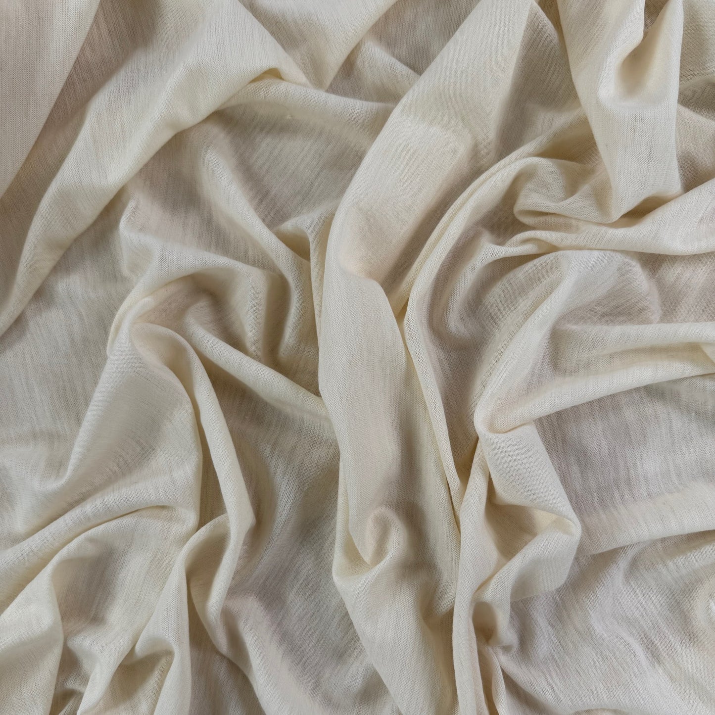 *Imperfect* Knit Wool Jersey - Ivory - Film Studio Deadstock