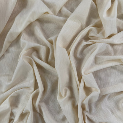 *Imperfect* Knit Wool Jersey - Ivory - Film Studio Deadstock