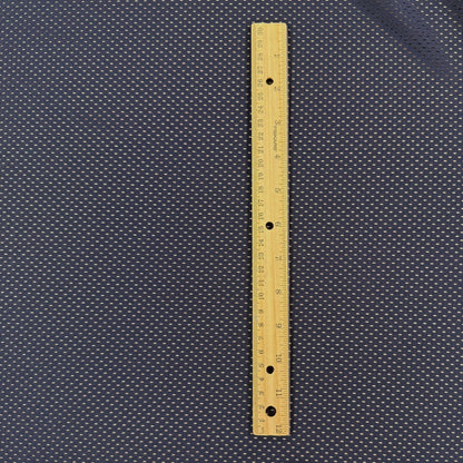 Polyester Tricot Sports Mesh - Navy  - Local Deadstock