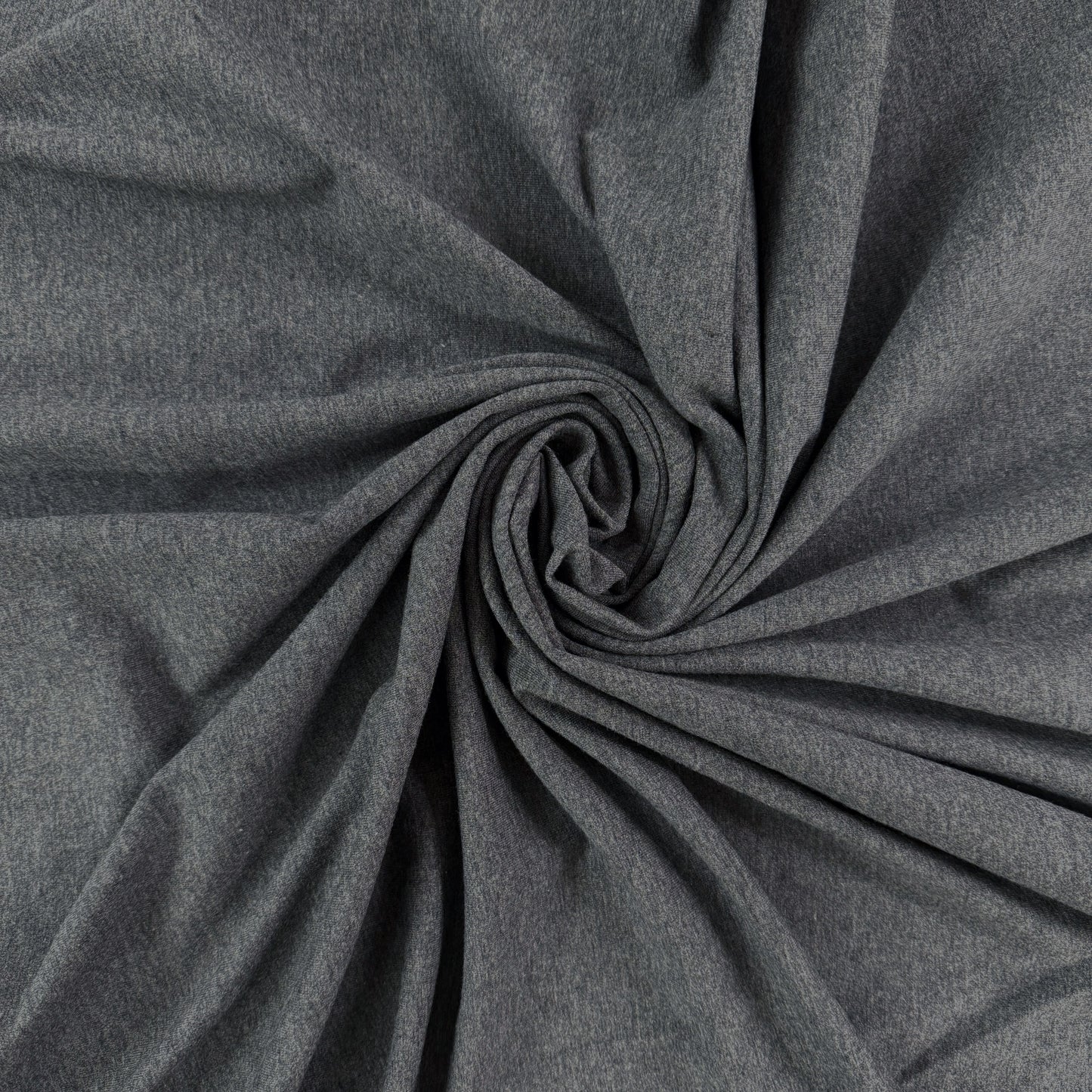 Organic Cotton Jersey - Heathered Charcoal