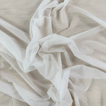 Tricot Knit Fusible Interfacing - White - Film Studio Deadstock - 60"