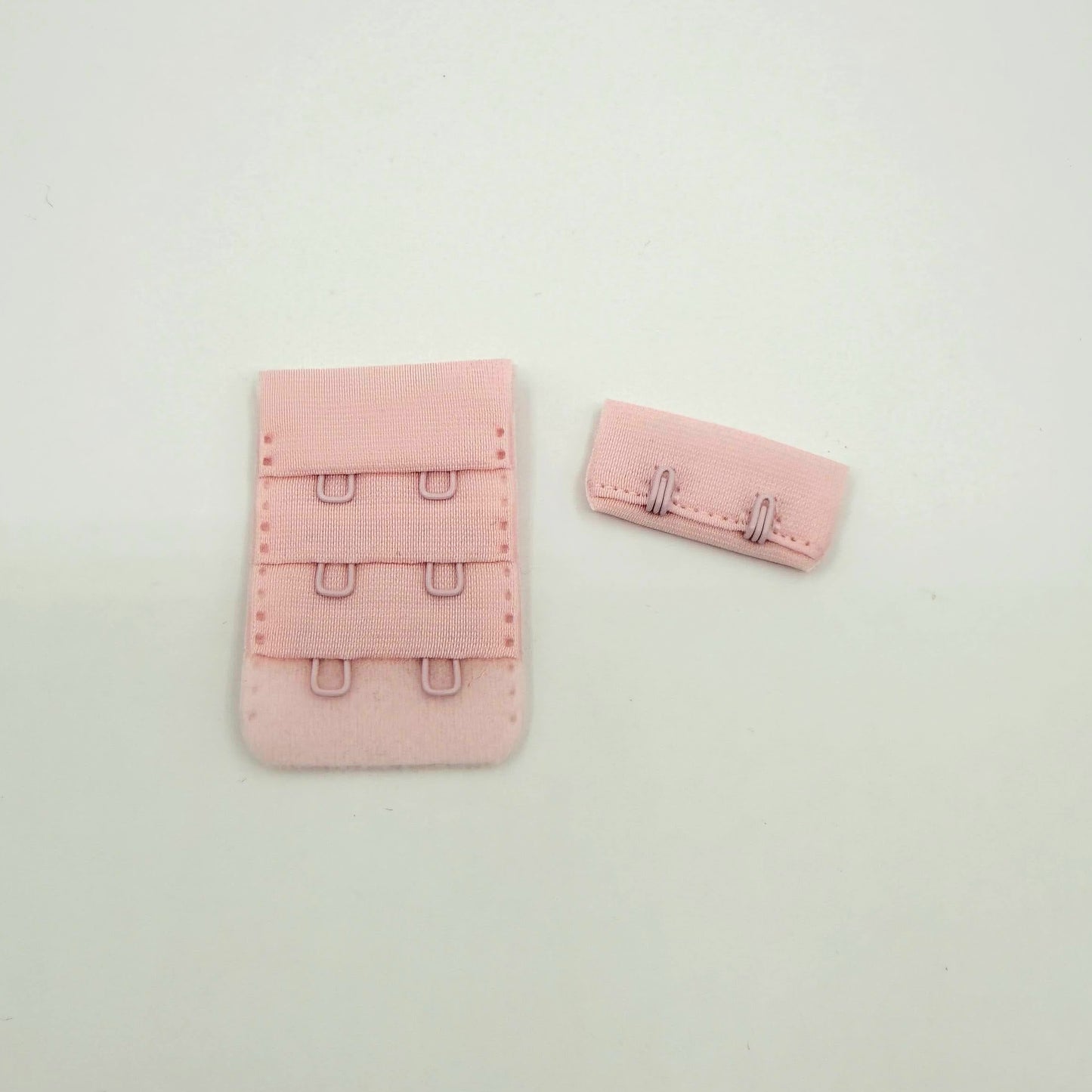 Hook and Eye Bra Closure - Pink - 3 x 2 (32mm)