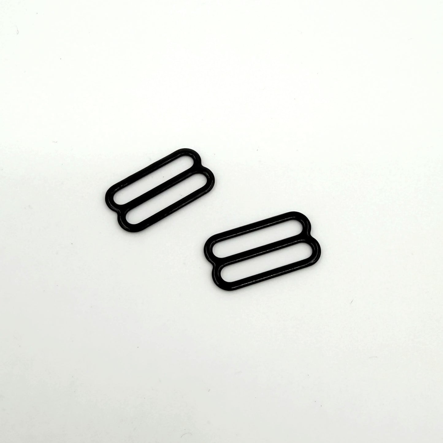 Metal Bra Slider - Black - 20mm