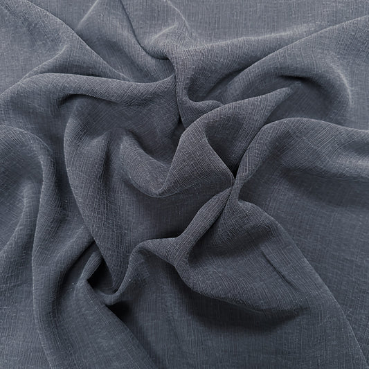 Japanese Designer Deadstock - Cotton/Polyester Mesh - Black